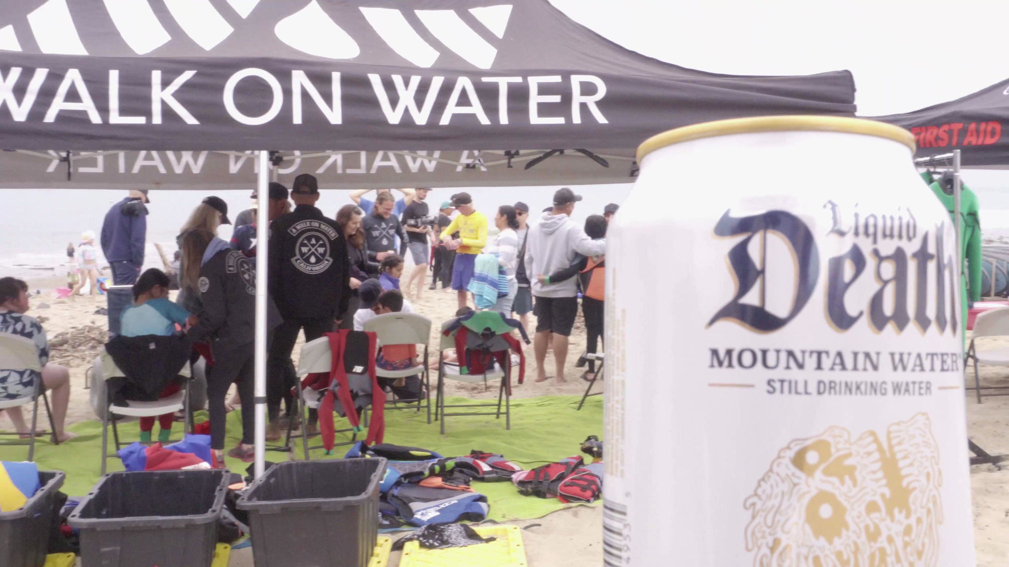 A Walk on Water (Color Corrected)